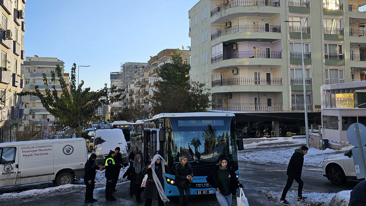 Şanlıurfa’da ücretsiz toplu taşımayı kaç kişi kullandı?