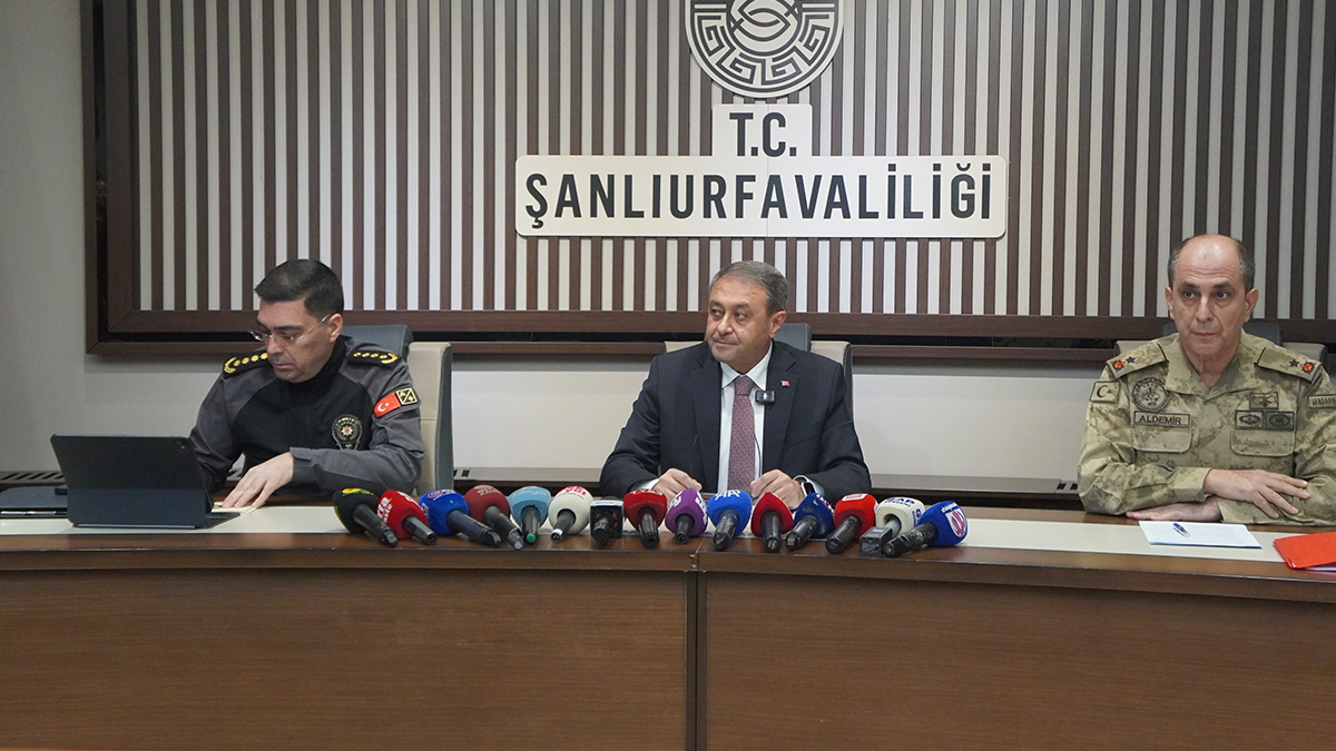 Şanlıurfa'da yılın ilk asayiş ve güvenlik toplantısı yapıldı!