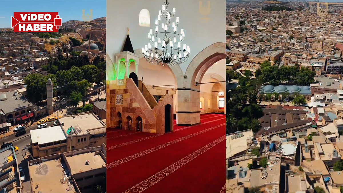 Şanlıurfa'da 6 asırdır ayakta: Hasan Paşa Camii...
