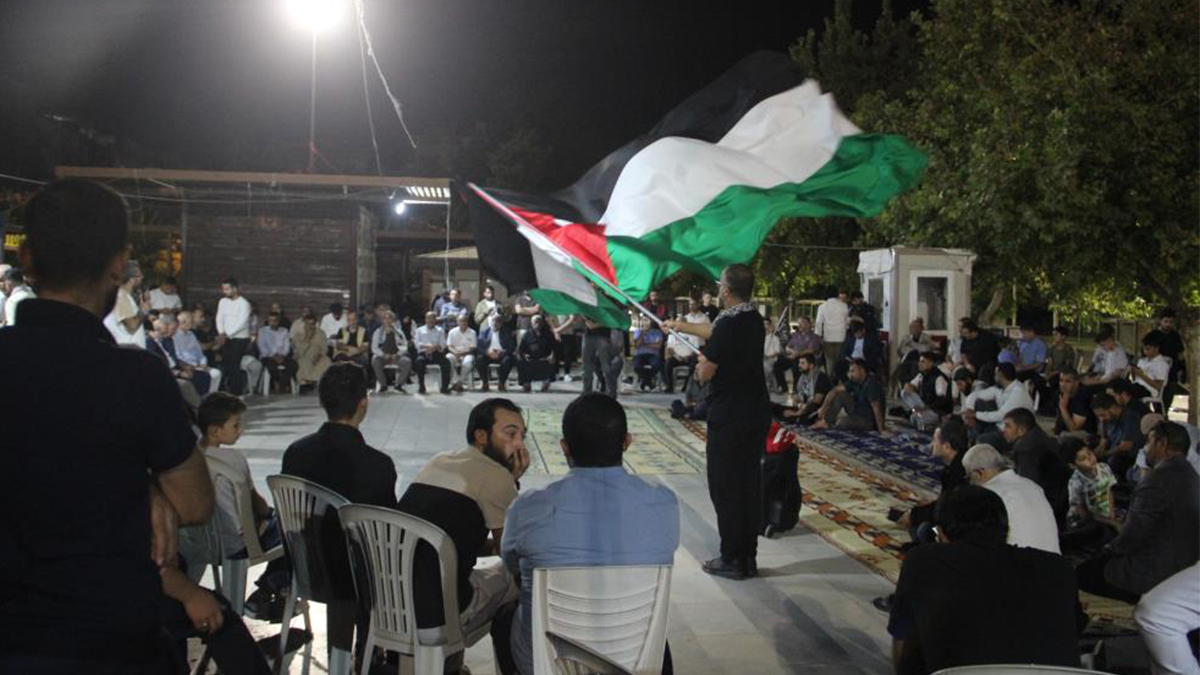 Şanlıurfa'da Gazze’ye umut! Sumud Filosu’na destek nöbeti