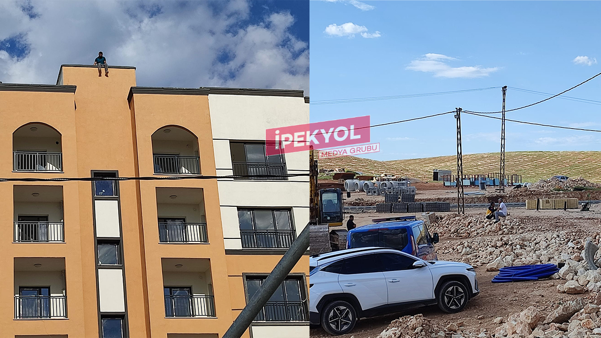 Şanlıurfa'da parasını alamayan işçiler canlarına kıymak istedi