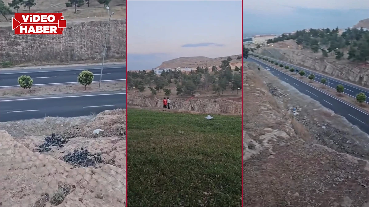 Şanlıurfa’daki park alanında büyük tehlike: Aileler tedirgin