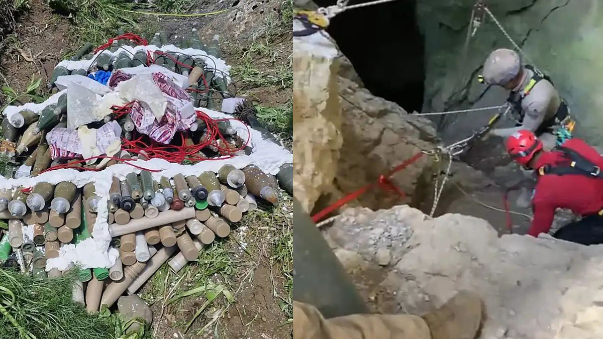 Jandarma'dan Şanlıurfa dahil 8 ilde operasyon! 34 mağara, sığınak ve barınma alanı imha edildi