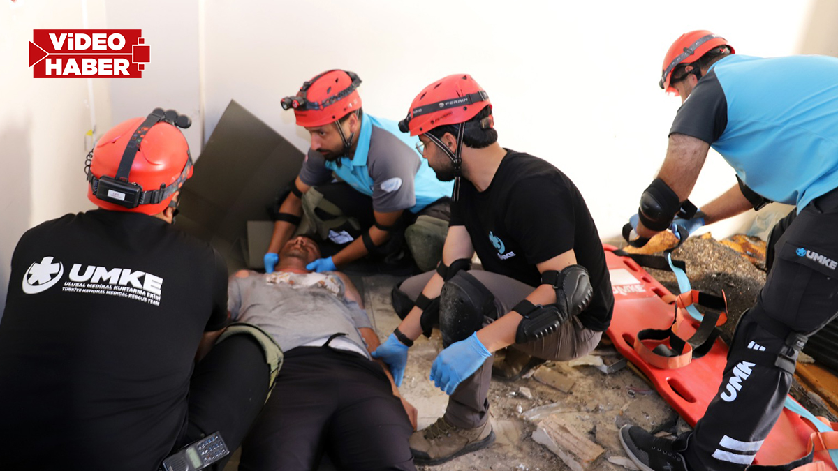 Şanlıurfa’da deprem senaryosu gerçeğini aratmadı! Afet planları sahada uygulandı
