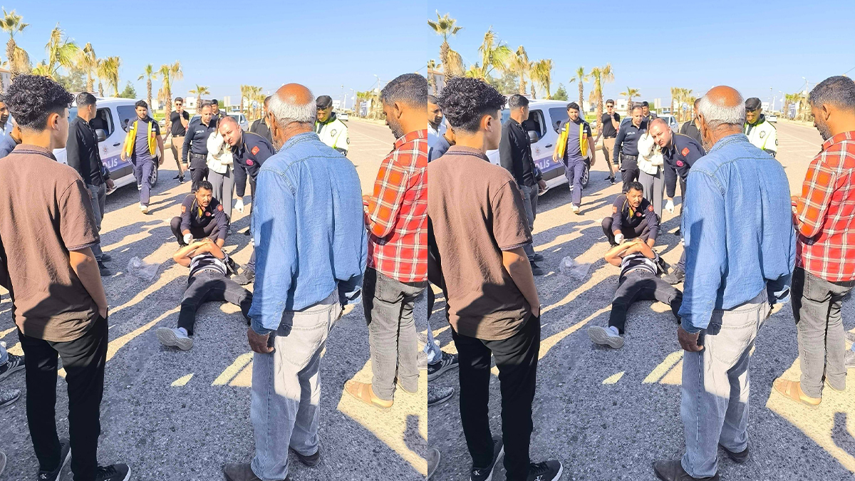 Şanlıurfa'da motosiklet ile otomobil çarpıştı: Sürücü yaralandı