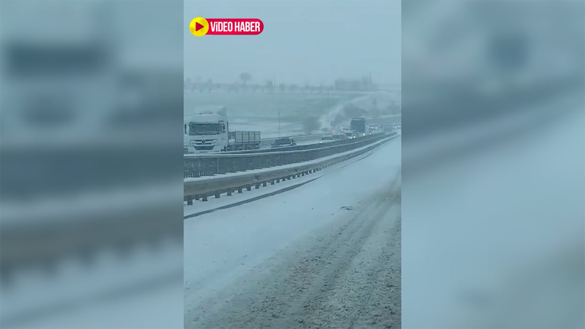 Şanlıurfa'da kar bir yolu daha kapattı! Bu yolda ulaşım durdu