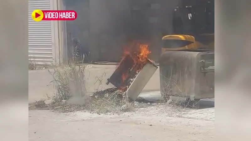 Şanlıurfa'da korku dolu anlar! Elektrik panosu alev aldı (17.06.2025)