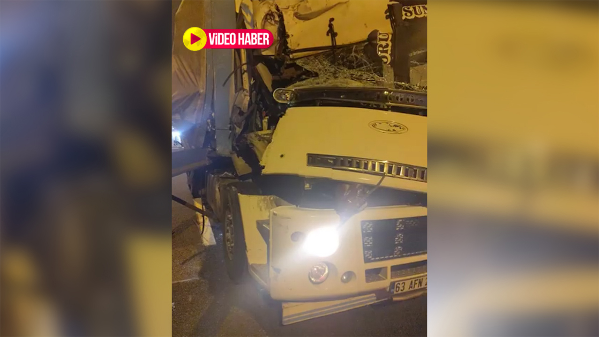 Şanlıurfalı sürücü Bolu'da kaza yaptı! Feci kaza ucuz atlatıldı