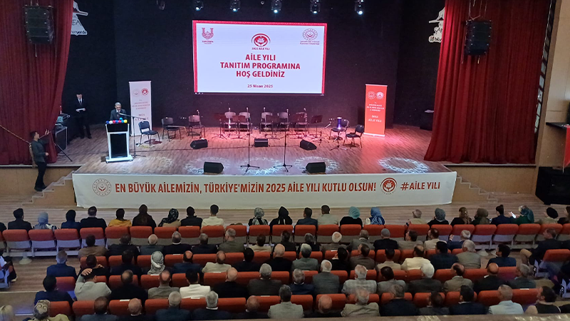 Şanlıurfa'da ‘Aile Yılı' tanıtım toplantısı yapıldı