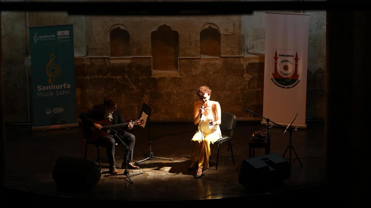 Dünyaca ünlü müzisyen Şanlıurfa'da sahne aldı