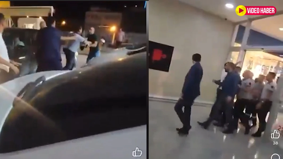 Şanlıurfa'da park yeri kavgası büyüdü: İşte o anlar