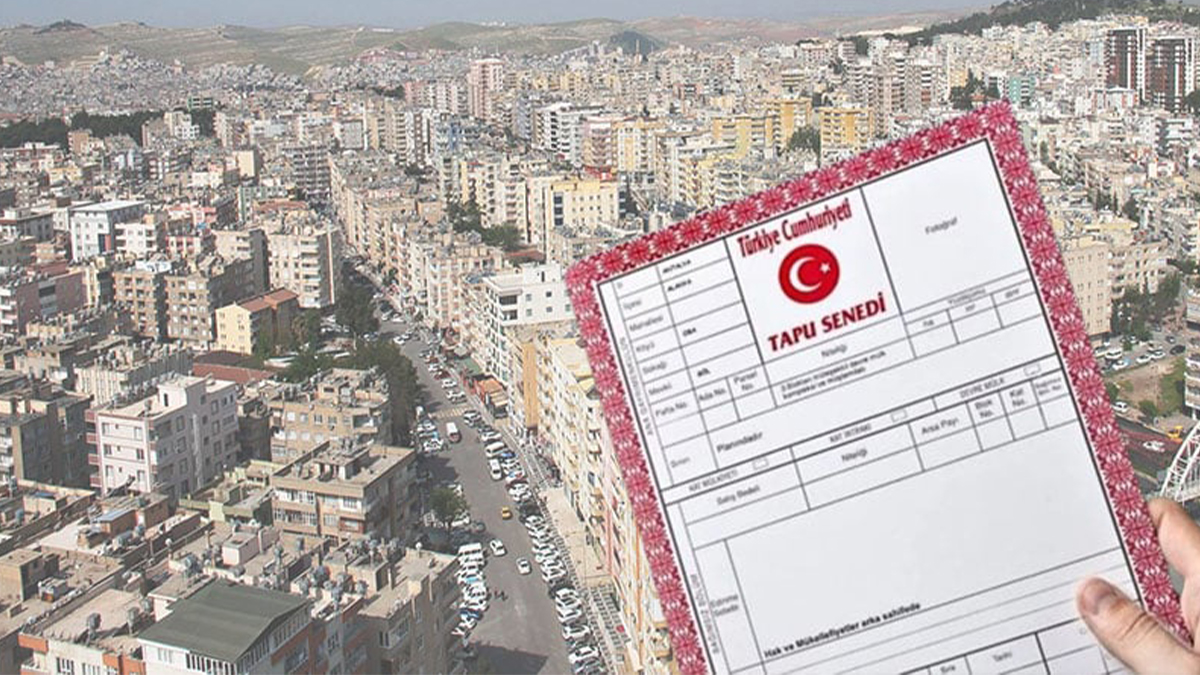 Şanlıurfa'da ev alacaklara kritik uyarı: Tapuda nelere bakılmalı?