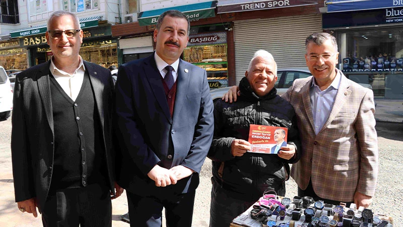 Başkan Baydilli esnaf ve vatandaş buluşmalarını sürdürüyor