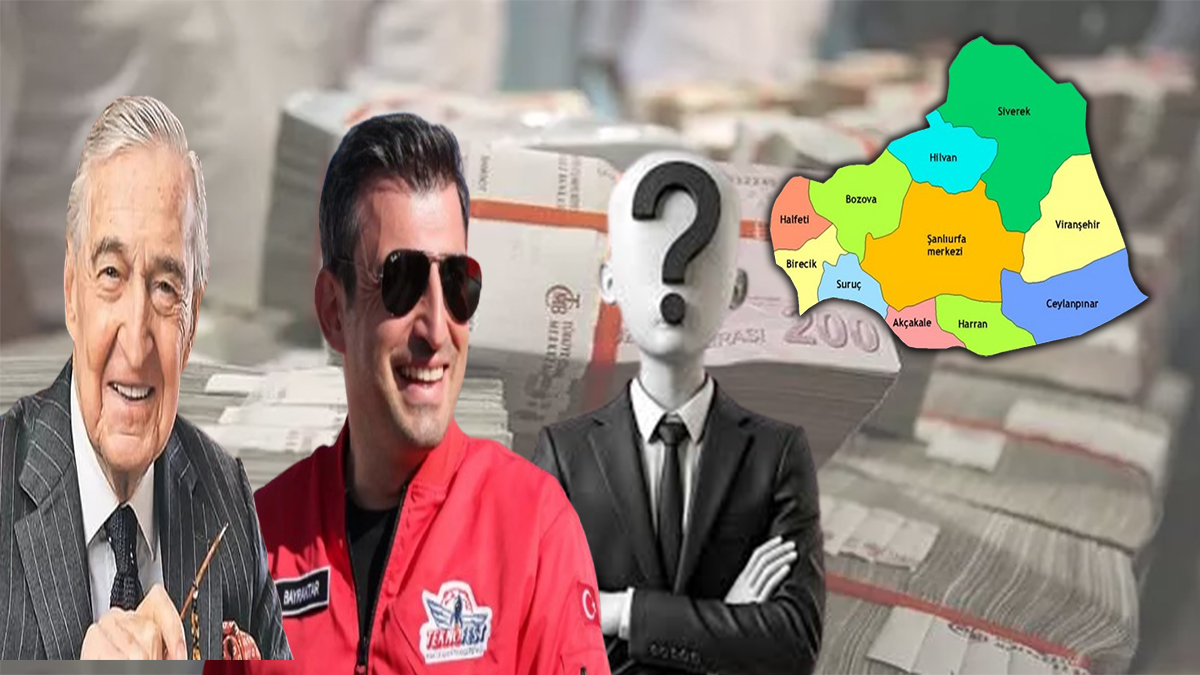 Türkiye’nin vergi rekortmenleri belli oldu! Şanlıurfalı isim de listede…