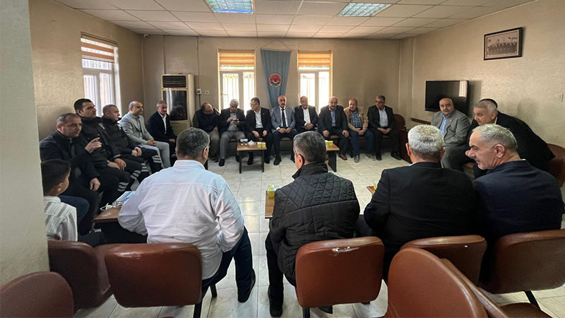 TES-İŞ Sendikası Şanlıurfa Şubesi’nde geleneksel bayramlaşma töreni düzenlendi