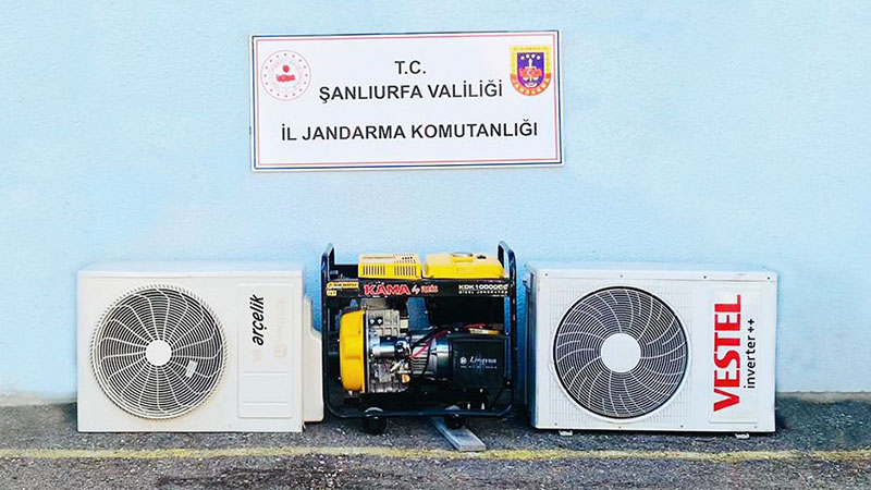 Şanlıurfa'da hırsızların gözü yüksekteydi! Bu kez yakayı ele verdiler