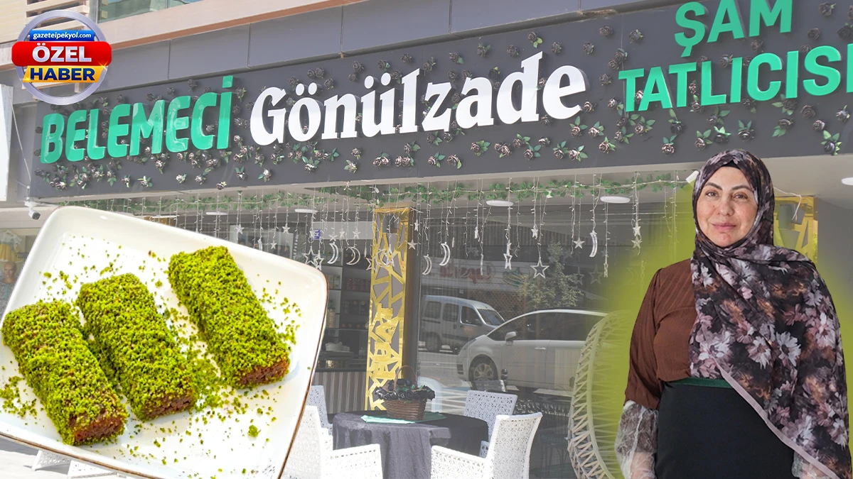 Şanlıurfa’da tatlı kültürüne yepyeni bir soluk! Herkes bu lezzeti konuşuyor
