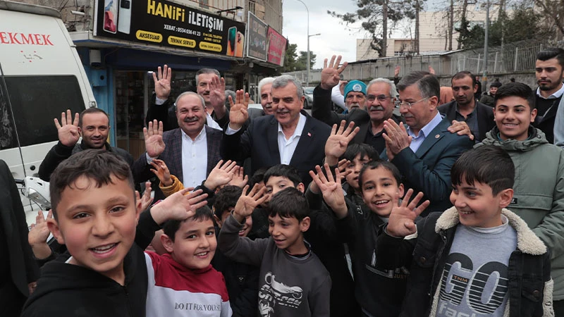 Beyazgül'den esnaf ve vatandaşa teşekkür