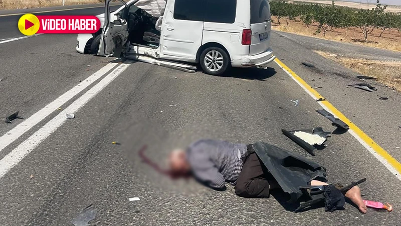 Şanlıurfa'da feci kaza: İki otomobil çarpıştı! 1'i ağır 4 yaralı