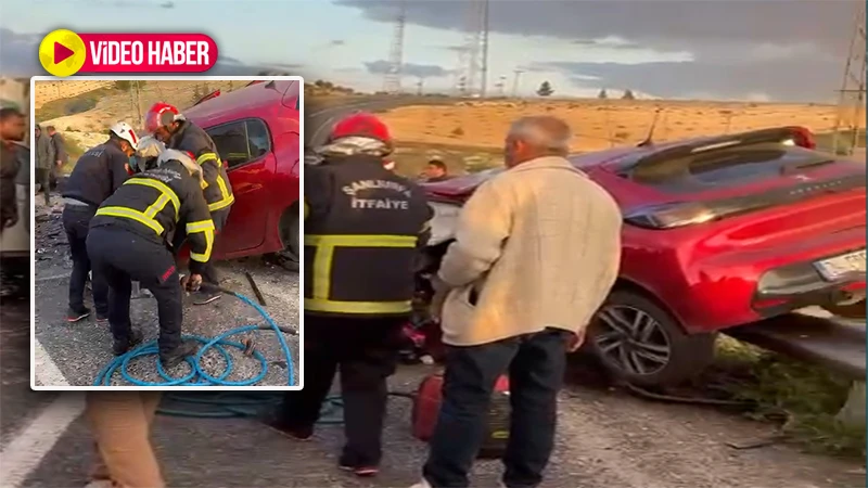 Şanlıurfa’da feci kaza! 1 ölü, 2 yaralı