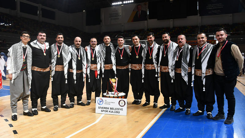 Siverek Belediye Spor Kulübü Halk Oyunları Ekibi il birincisi oldu!