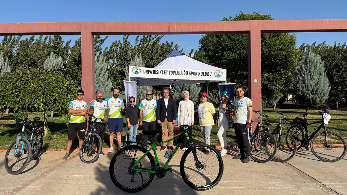 Şanlıurfa’da bisiklet kültürü için eğitimler sürüyor