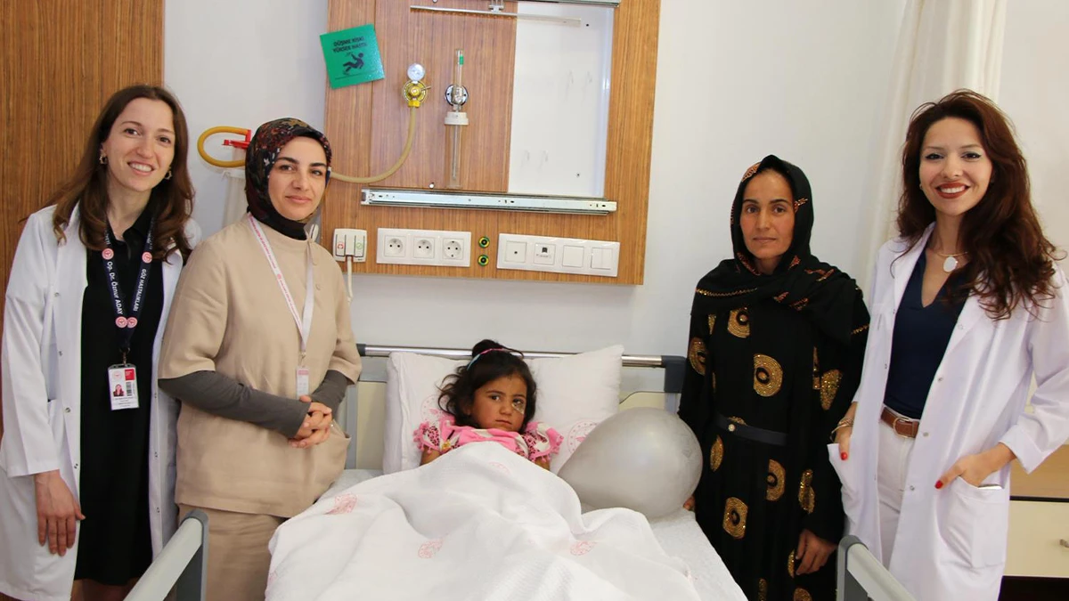 Bölgede bir ilk Şanlıurfa'da yapıldı: 5 yaşındaki çocuğun gözü böyle kurtarıldı!