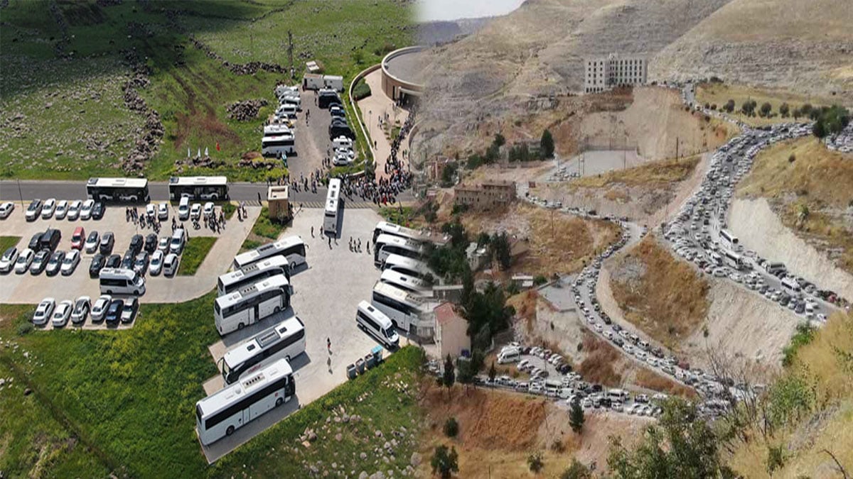 Böyle yoğunluk görülmedi! Okullar kapandı, soluğu Şanlıurfa'da aldılar