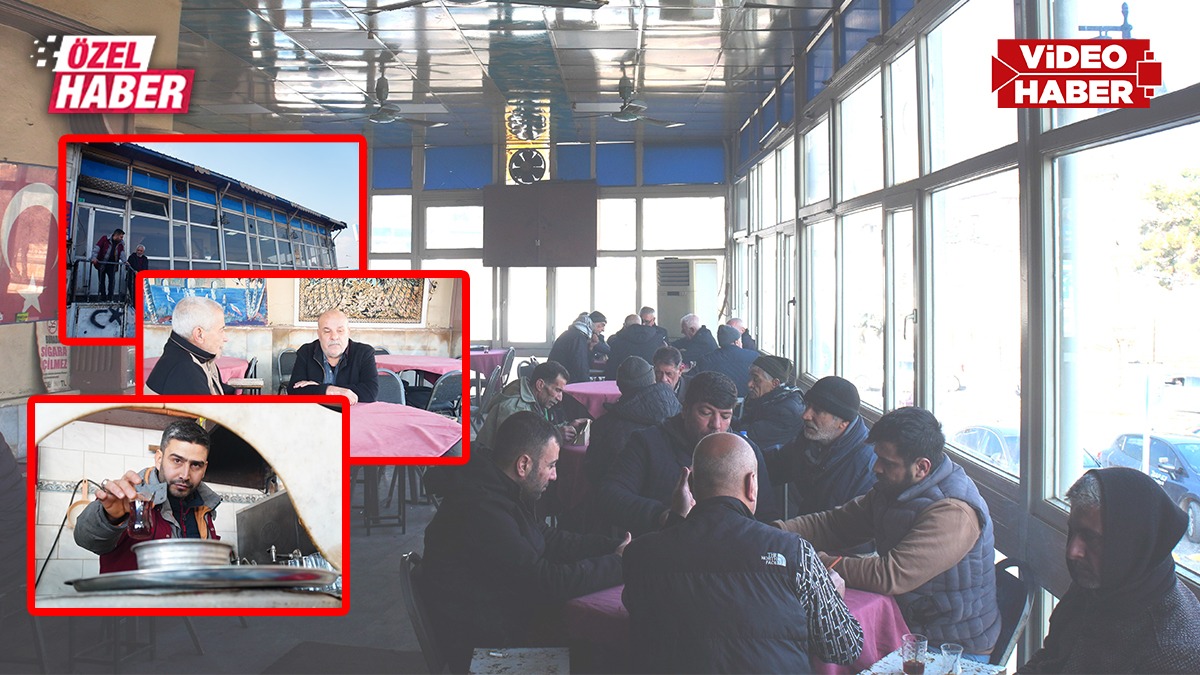 Şanlıurfa’nın asırlık İş-Kur’u: Bu kahvehanede çay değil, ekmek demleniyor!