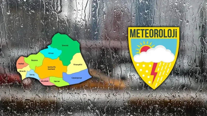 Bugün hava sizi yanıltmasın! Şanlıurfa’da yağmur fena bastıracak…