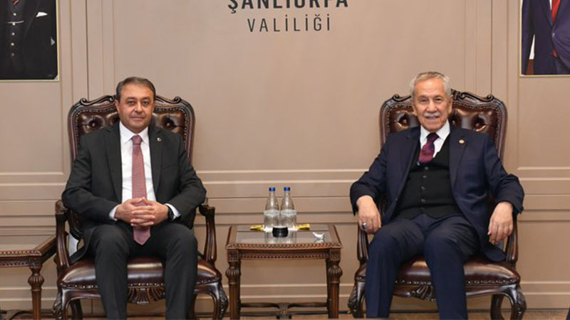 Bülent Arınç Şanlıurfa'da