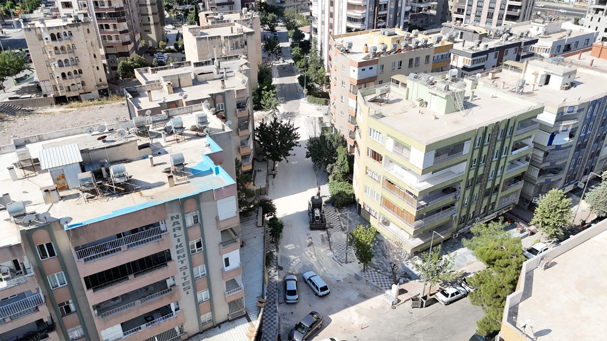 Burası Avrupa değil Karaköprü! Rengarenk sokaklar…