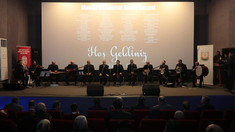 Şanlıurfa'da musiki ustaları anma gecesi düzenlendi: "Müzikte kimse bize rakip olamaz"