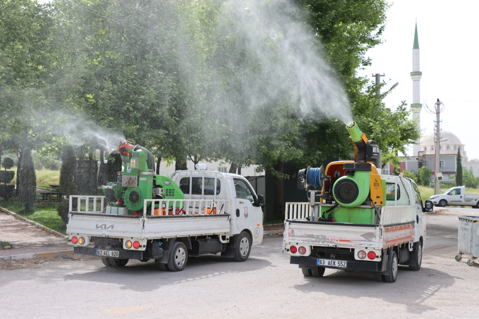 Şanlıurfa genelinde ilaçlama seferberliği
