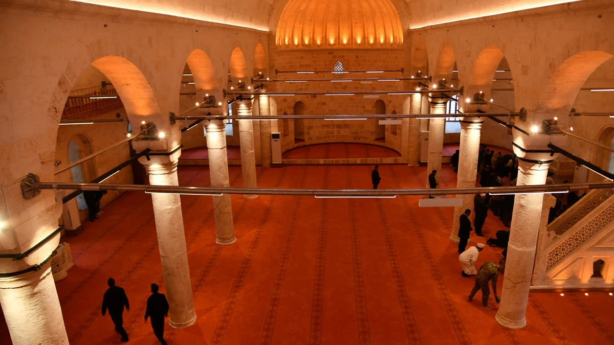 Şanlıurfa bir tarihi eserine daha yeniden kavuştu