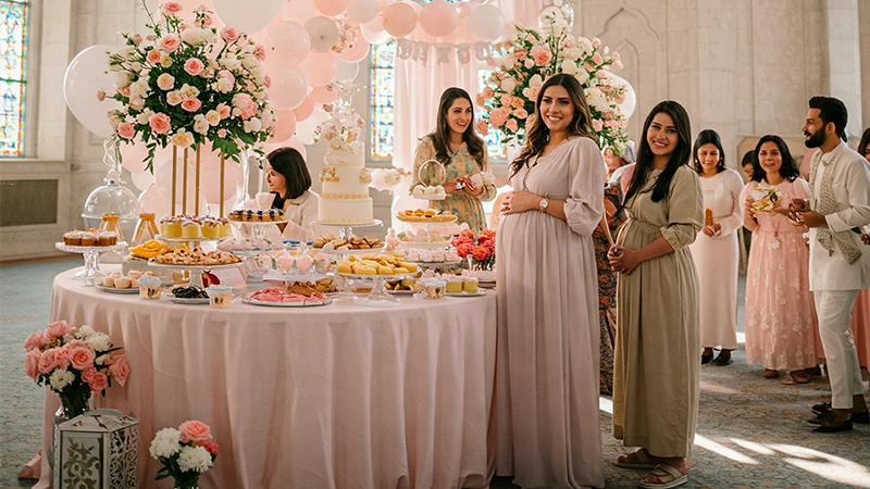 Bu da oldu! Camide "baby shower" yapıldı