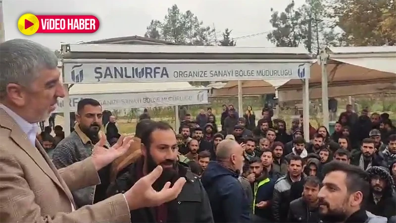 Urfa’da işçilere eylem yapacak yer kalmadı! Camiden de atıldılar