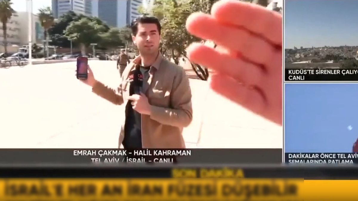 İsrail’de Türk gazetecilere gözaltı! Canlı yayında…