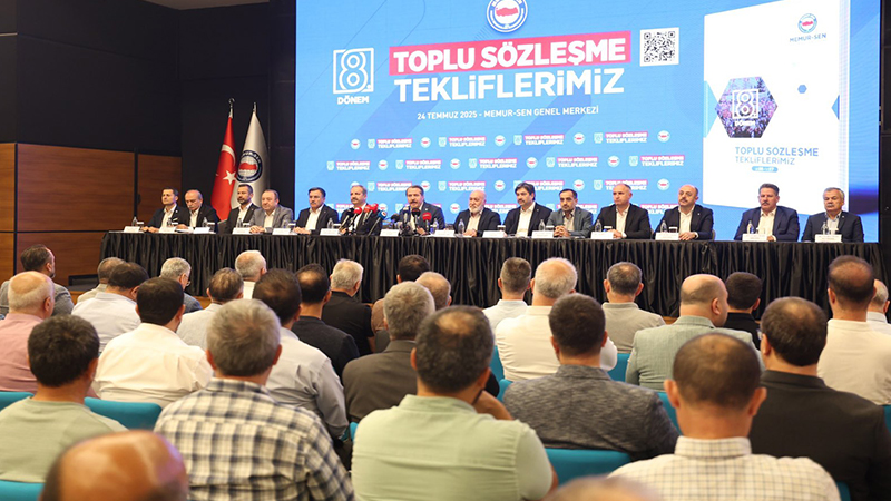 Memur-Sen’den zam ve sosyal hak talebi