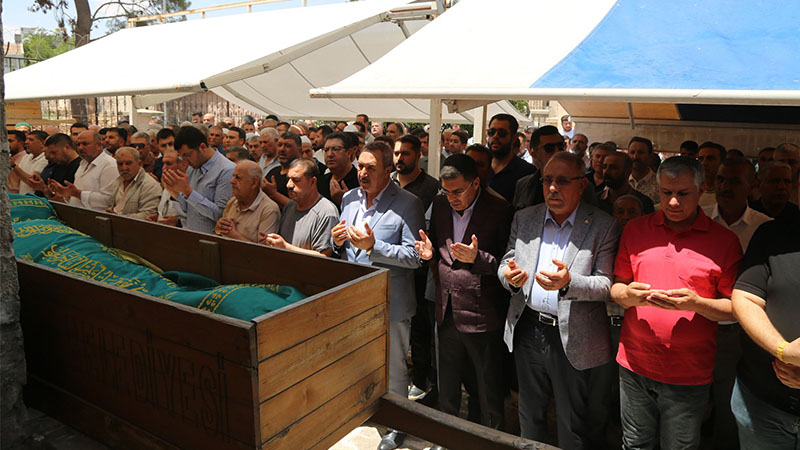 ŞUTB Başkanı Kaya’nın annesi son yolculuğuna uğurlandı