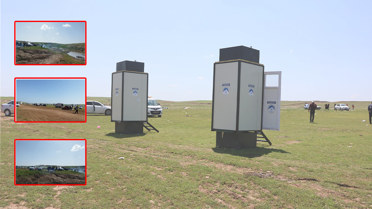 Ceylanpınar’daki mağduriyete ilk müdahale! Mobil tuvaletler geldi ama beklenti bitmedi