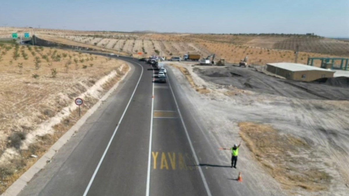 Şanlıurfa’da drone ile denetim yapıldı! Birçok araca ceza kesildi