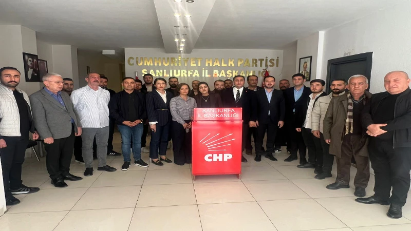 Şanlıurfa CHP’den açıklama: Türkiye yeniden aydınlanacak!