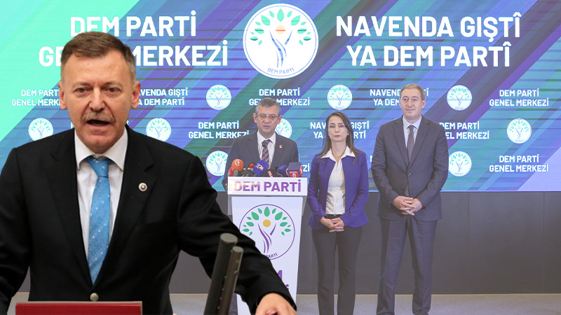Canlı yayında CHP-DEM ittifakını itiraf etti! "Açık seçik ittifak yaptık"