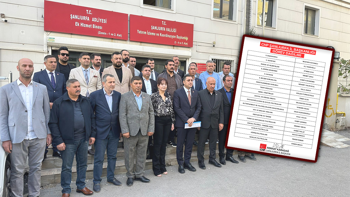 Şanlıurfa’da seçimin ardından görev dağılımı belli oldu! İşte o isimler…