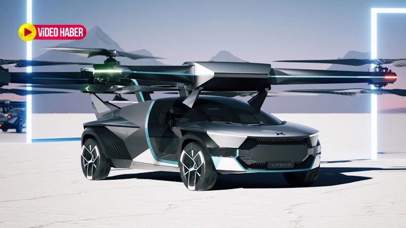 Çinlililer bunu da yaptı! Kimse inanamıyor, bu araba hem karada hem de havada gidiyor…