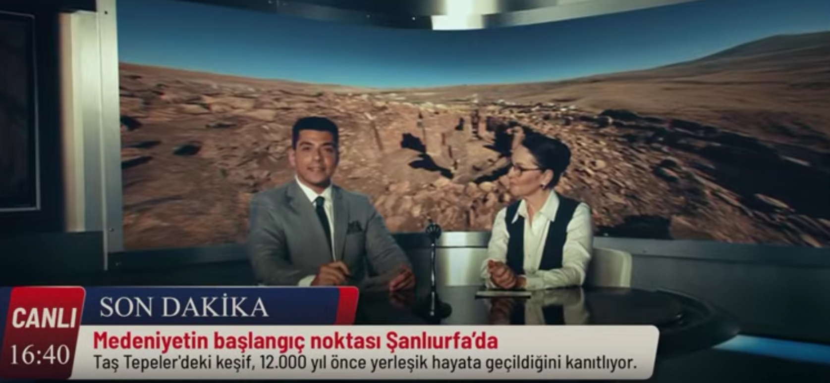 Dünyanın gözü Şanlıurfa'da... Türk Hava Yolları'ndan 'Taş Tepeler' reklamı!