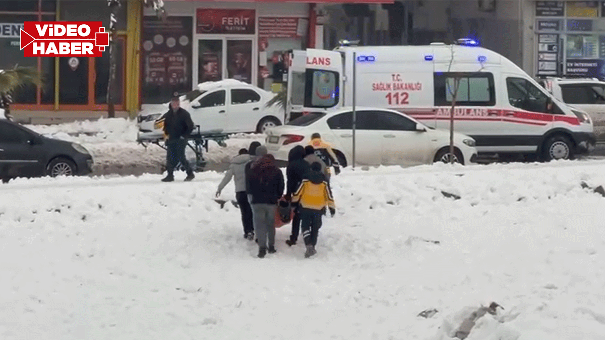 Şanlıurfa’da çocuğun kar sevinci yarım kaldı! Ayağını kırdı