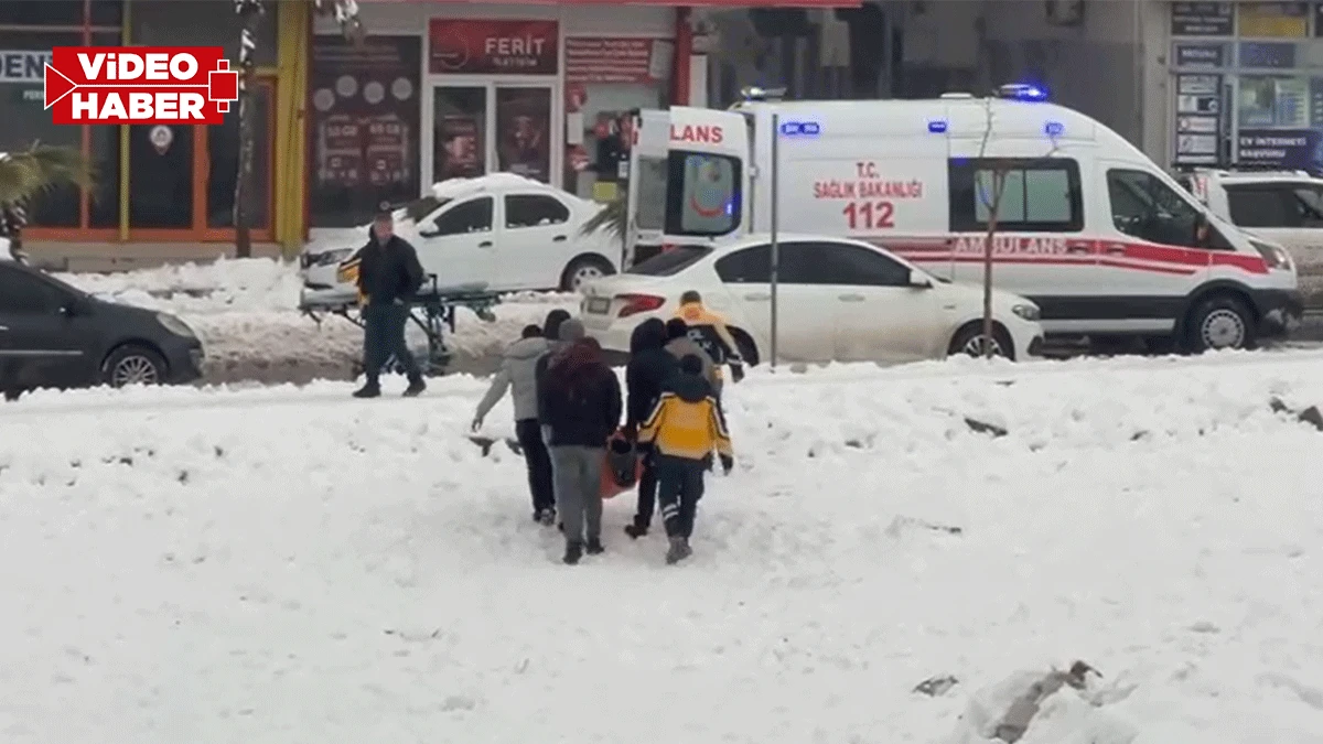 Şanlıurfa’da çocuğun kar sevinci yarım kaldı! Ayağını kırdı