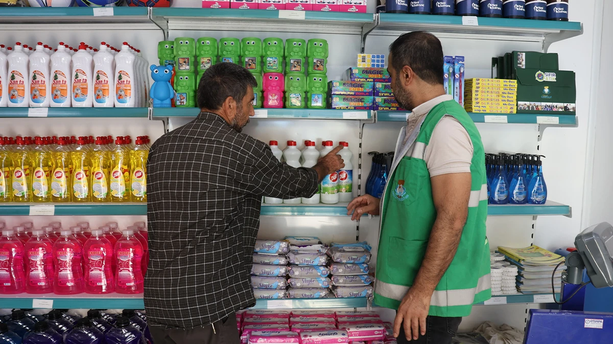 Çöp diye atmayın! Şanlıurfa’da belediye getirene anında ürün veriyor